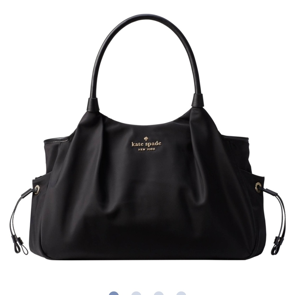 Kate Spade Stevie Diaper Bag in Black